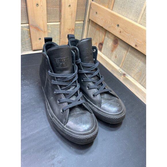 Chuck Taylor All Star Sloane Monochrome 'Triple Black Sneakers Womens size 8 - Picture 2 of 9